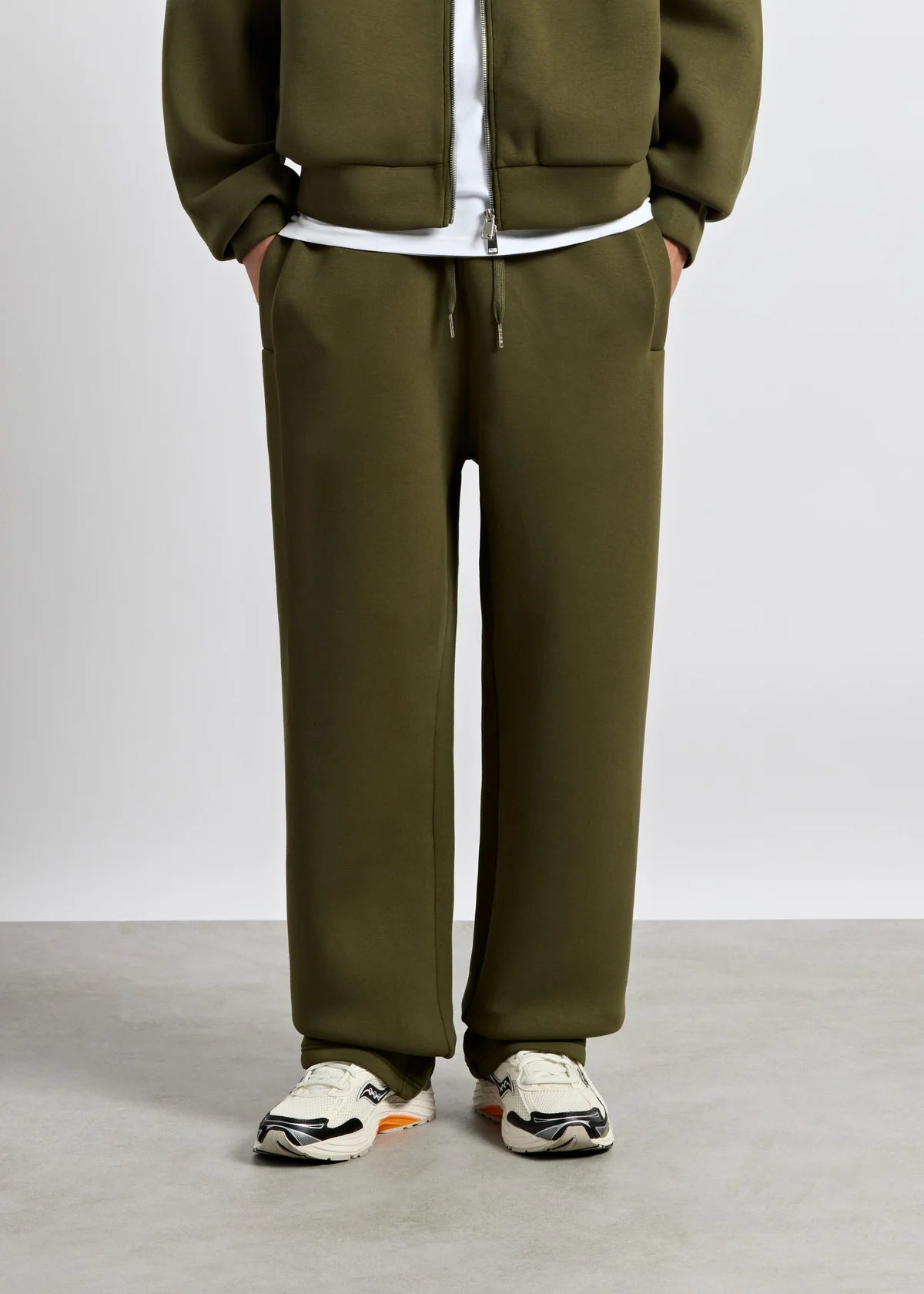 Seduxi Scuba Wide-Leg Sweatpants