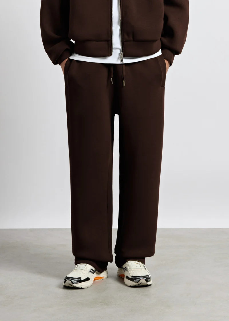 Seduxi Scuba Wide-Leg Sweatpants