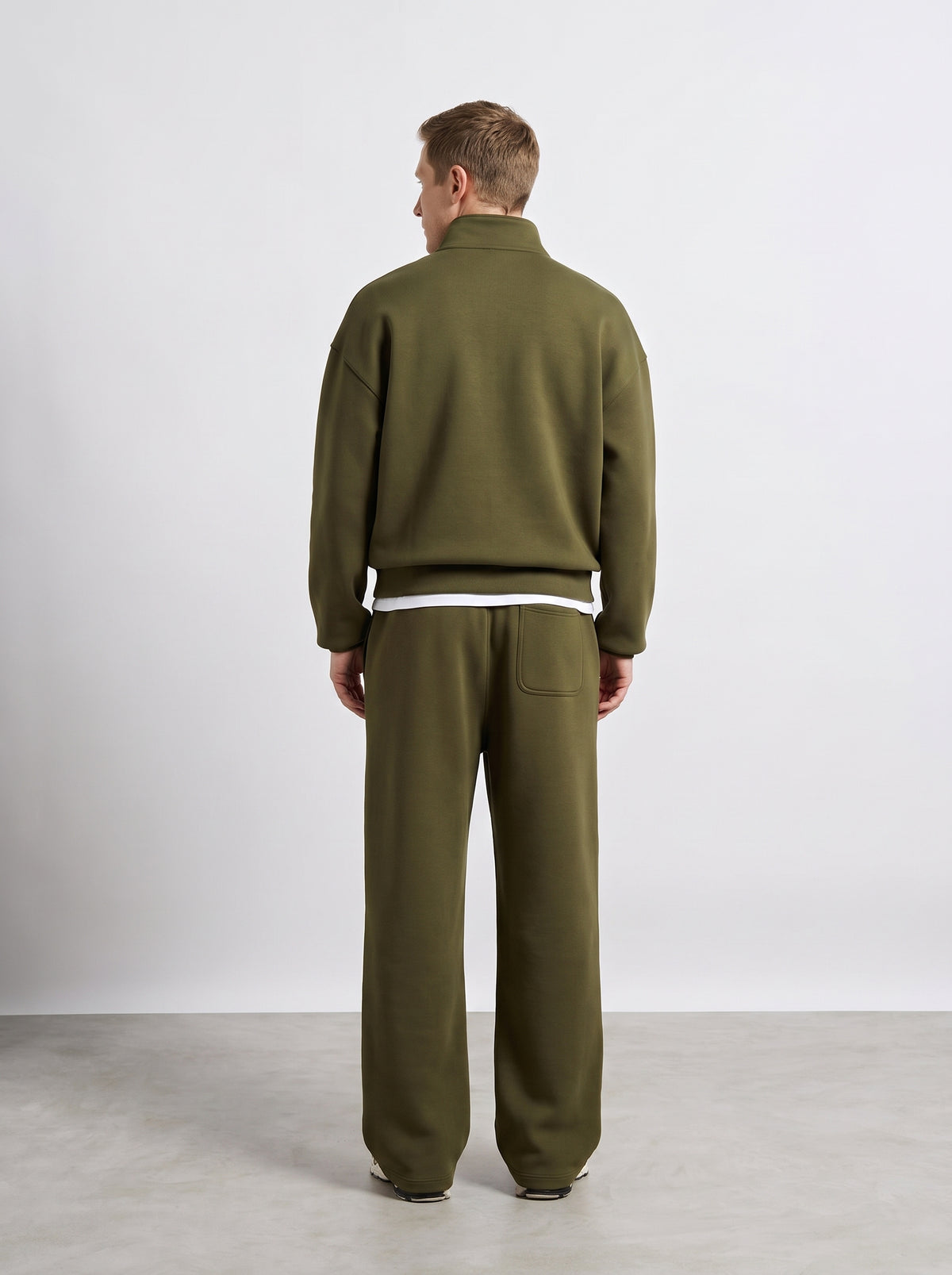 Seduxi Scuba Wide-Leg Sweatpants