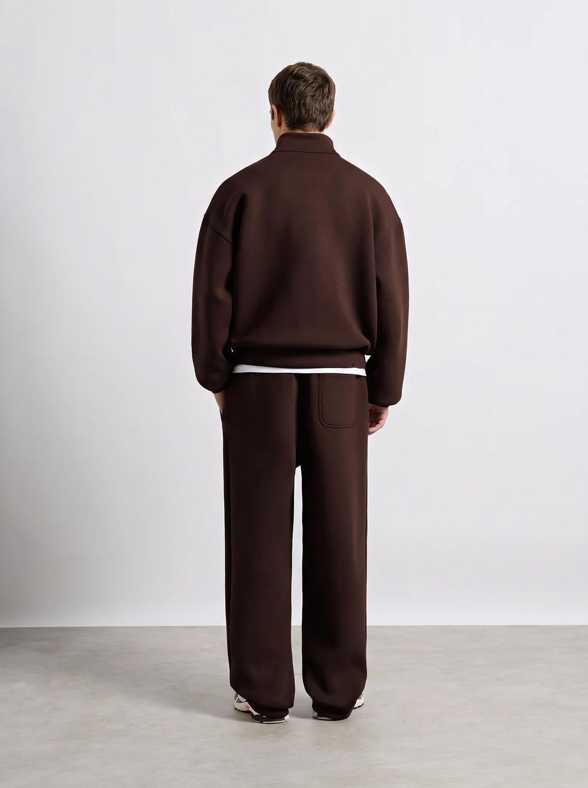 Seduxi Scuba Wide-Leg Sweatpants